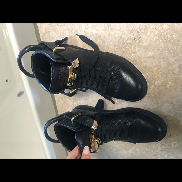 Buscemi black shoes for women size 38